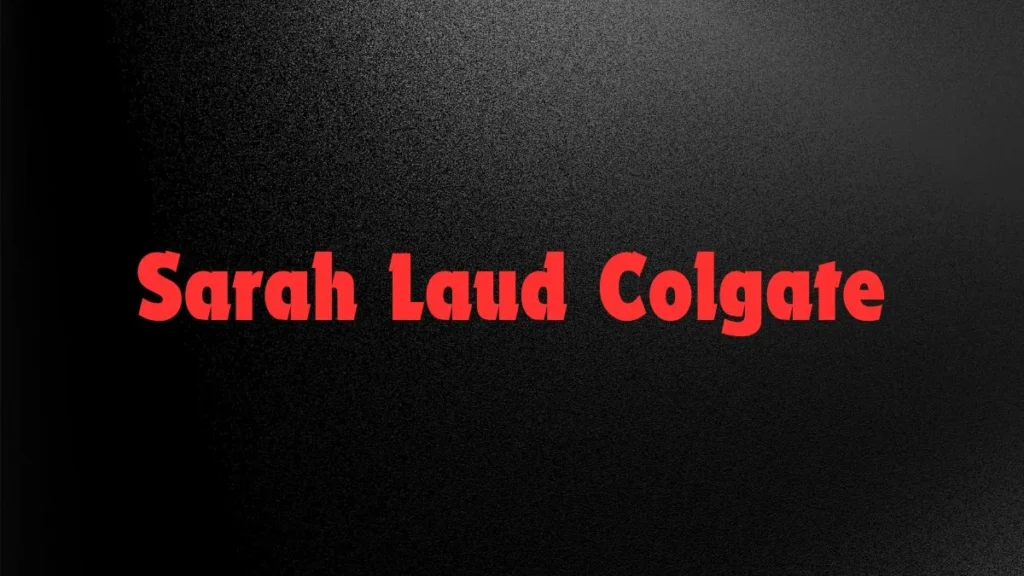 sarah laud colgate