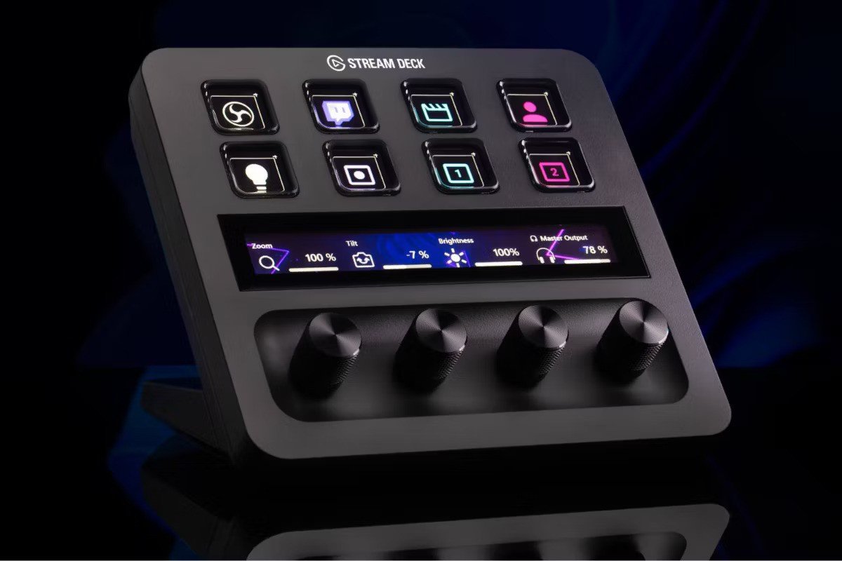 knurled knobs stream deck